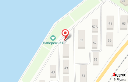 На набережной Победы на карте