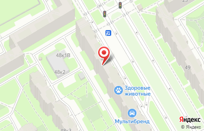 Парикмахерская на проспекте Королёва, 48 к1 на карте