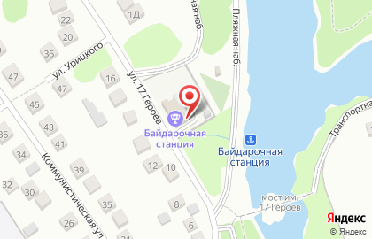 Спортивная школа олимпийского резерва Молодость на карте