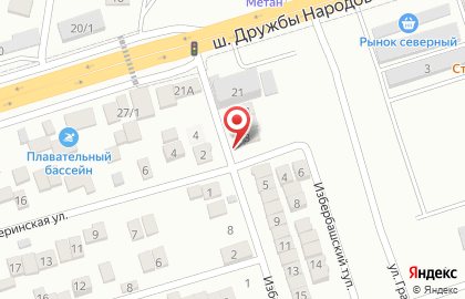 Гастроном в Махачкале на карте