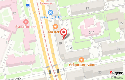 Адвокатский кабинет Головиной Л.Р. на карте