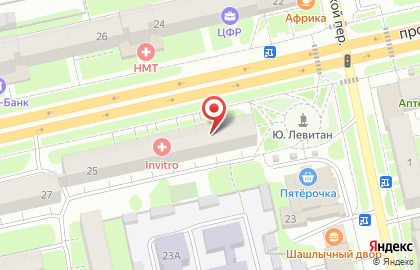 Автошкола ДОСААФ России на проспекте Ленина на карте