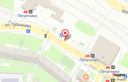 Московское грузовое такси на карте