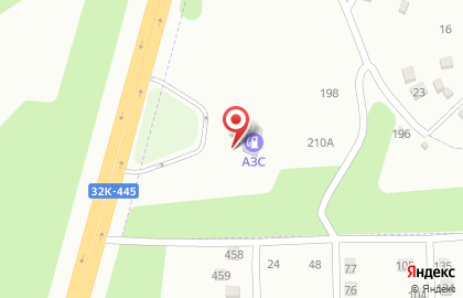 АЗС в Кемерово на карте