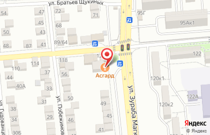 Бар Асгард на карте