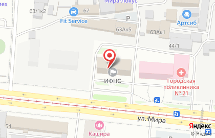ООО Деловой мир на улице Мира на карте