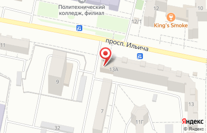 Мебельный салон в Челябинске на карте