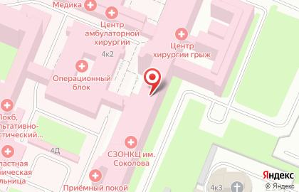 Клиническая Больница им. Л.г.соколова Цмсч # 122 на карте