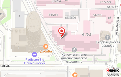 Московский областной кожно-венерологический диспансер на карте