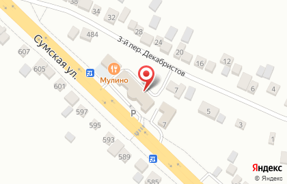 Магазин сантехники Водяной на Сумской улице на карте