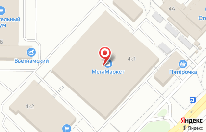 Мегаторг на проспекте Дзержинского на карте
