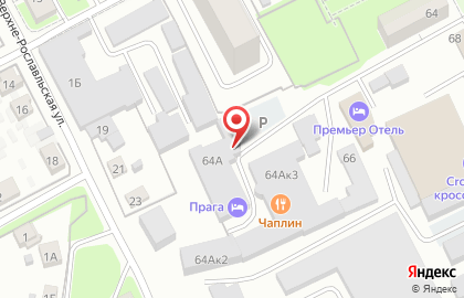 Рекламное агентство Девчата на улице Крупской на карте