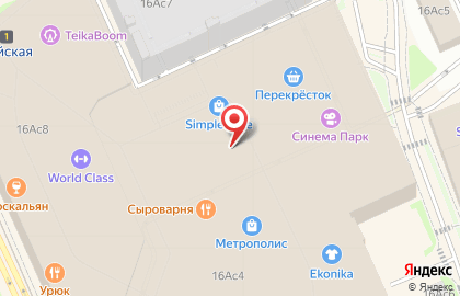 Международная сеть кафе замороженных йогуртов Summer Love Frozen Yogurt на Ленинградском шоссе на карте