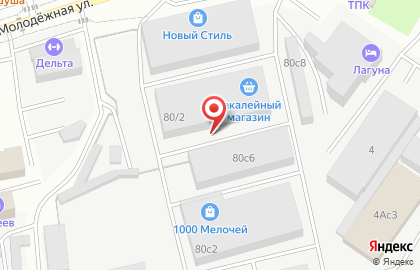 Компания СибСнаб на Молодёжной улице на карте