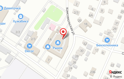 Мебельный рынок на карте