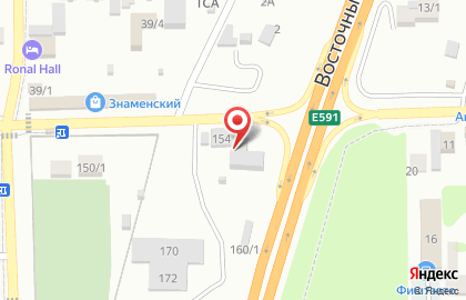 Лесоторговая база на Богатырской улице на карте