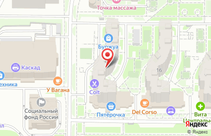 Барбершоп COLT в Московском районе на карте