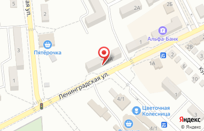 Ветеринарная аптека Краснодарзооветснаб на ​Ленинградской на карте