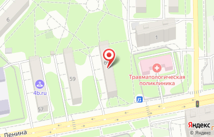 Медицинский центр Частный Медик 24 на проспекте Ленина на карте