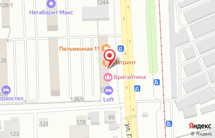 Сеть пельменных Патриот в Калининском районе на карте