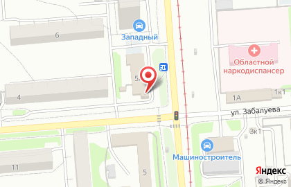 Супермаркет Мария-Ра на площади Карла Маркса на карте