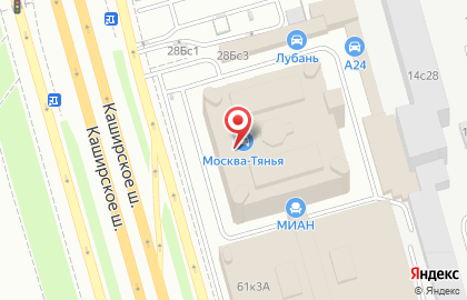 Отделение службы доставки Boxberry в Северном Орехово-Борисово на карте