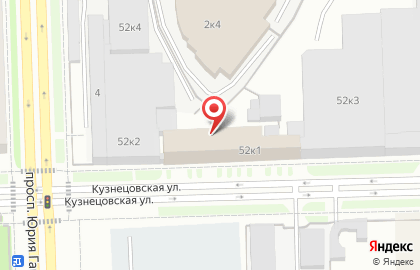 Шелл на Кузнецовской улице на карте