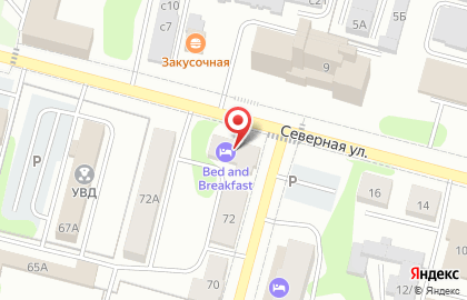Мини-отель Bed & Breakfast на карте