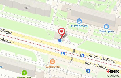 Микрокредитная компания Череповец Экспресс Займ на проспекте Победы на карте