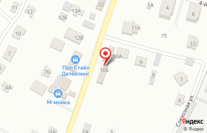 Магазин автозапчастей АвтоПроспект на Совхозной улице на карте