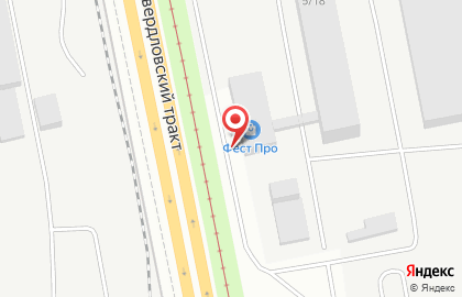 Челябинский лакокрасочный завод Фэст Про на карте