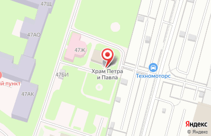 Храм Святых Апостолов Петра и Павла на карте