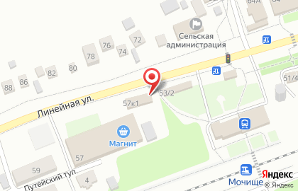 Агентство недвижимости Простор на Линейной улице на карте