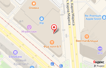 Мебельный салон Эльба мебель на метро Площадь Карла Маркса на карте