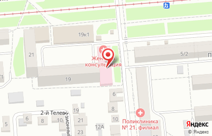 Женская консультация, Кировский район на карте