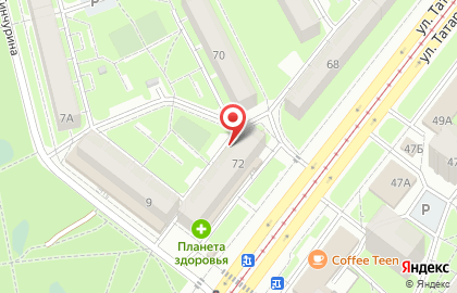 Квартирное бюро в Вахитовском районе на карте