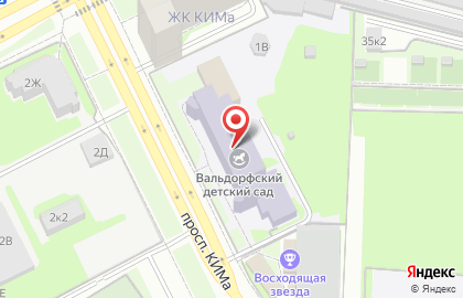Детская футбольная школа Санкт-Петербург на карте