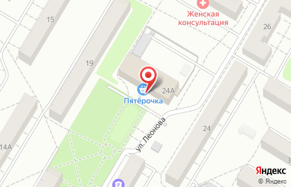 Киоск фастфудной продукции на улице Леонова на карте