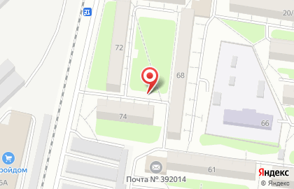 Западный, ЖСК в проезде Достоевского на карте