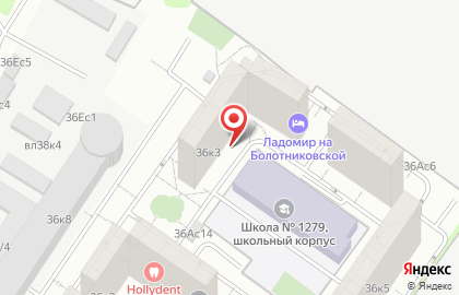 Мини-отель Ладомир на Нахимовском проспекте на карте