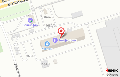 Торгово-сервисная компания Пеликан на Воткинском шоссе на карте