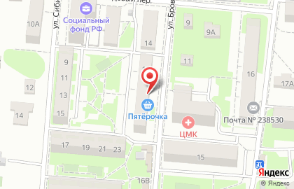 Банкомат СберБанк в Калининграде на карте