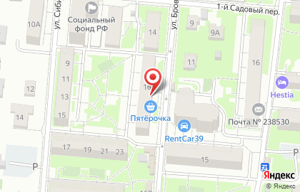 Магазин бытовой техники и хозяйственных товаров Уютный дом на карте