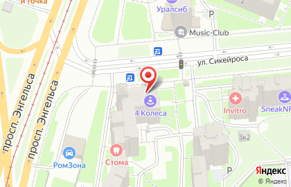 Центр предрейсовых осмотров МТО в Выборгском районе на карте