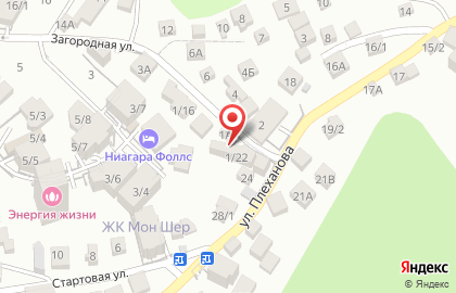 Продовольственный магазин в Центральном районе на карте