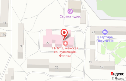 Детская поликлиника в Иркутске на карте