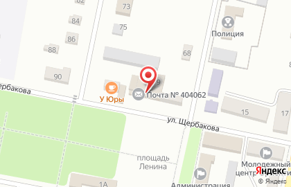 Почта Банк в Волгограде на карте