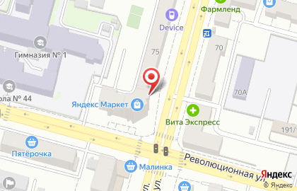 НП Первая Национальная Организация Строителей на Революционной улице на карте