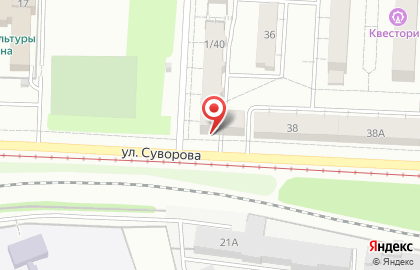 Пансионат Почта России на улице Ватутина на карте
