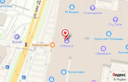 Салон Связной на улице им. Дзержинского на карте